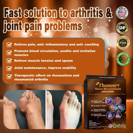Thonesr® Nano microneedle joint patch